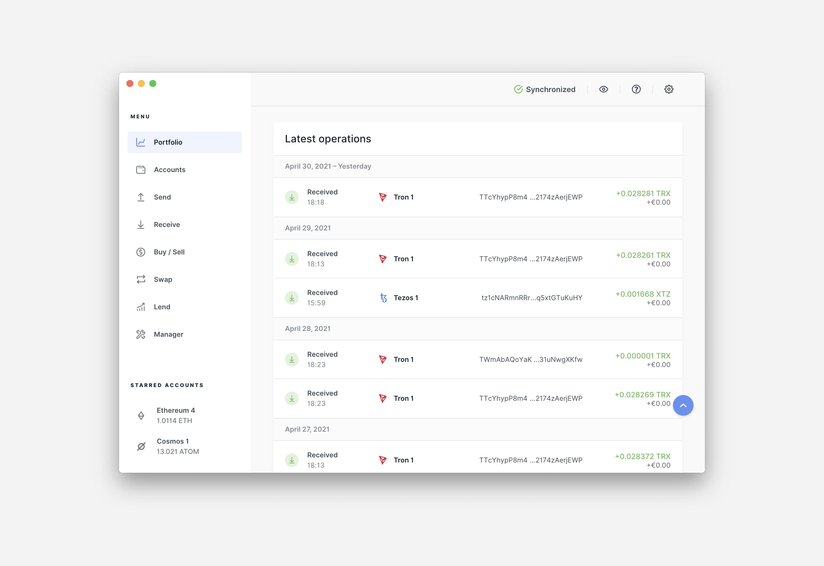 Transaction flow